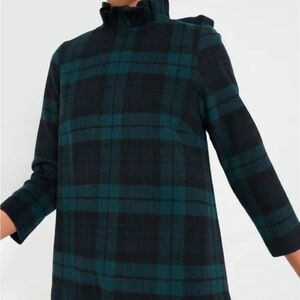 Tuckernuck Black watch plaid Blouse size medium. Worn once!